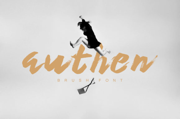 Authen: A Handcrafted Display Font for Authentic Design
