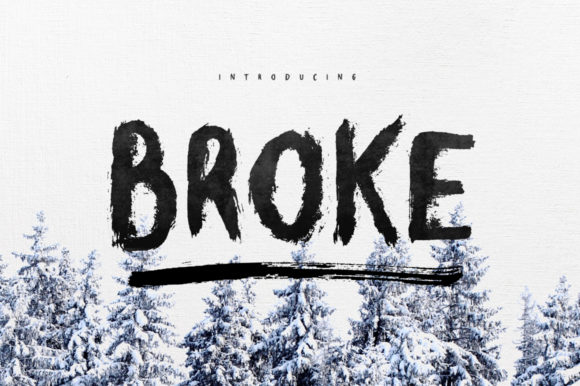 Broke: The Bold, Messy Font That’s Redefining Modern Typography
