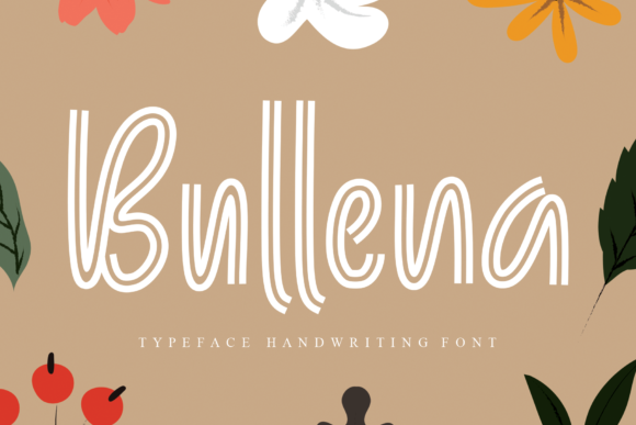 Bullena: A Playful and Unique Display Font for Creative Design