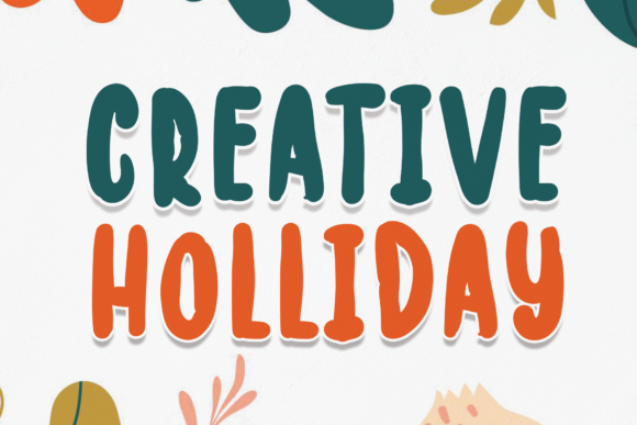 Creative Holiday: A Fun and Versatile Display Font for Creative Designs