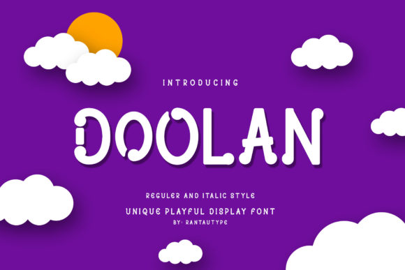 Doolan: A Playful Font for Everyday Creativity