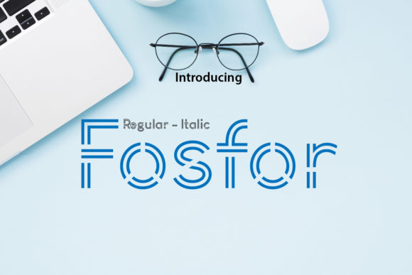 Fosfor Display Font: A Versatile Choice for Design Projects