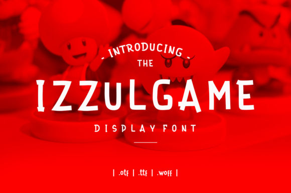 Izzul Game Font for Creative Projects
