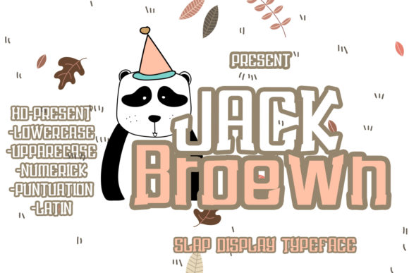 Jack Broewn: The Asymmetrical Font That Adds Personality to Your Designs