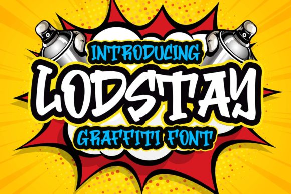 Lodstay: A Bold, Dramatic Font That Elevates Your Creative Projects