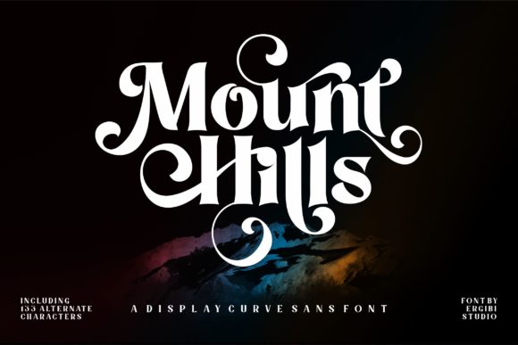 Mount Hills Font: Elevate Your Design with Luxury and Precision