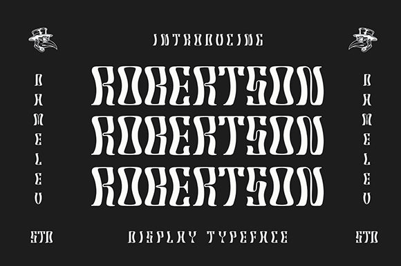 Robertson: A Unique Display Font for Creative and Professional Workflows