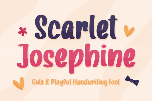 Scarlet Josephine: A Playful Font That Elevates Design and Workflow