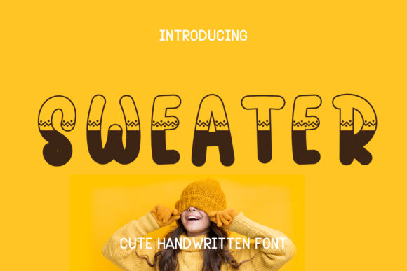 Sweater Font Adds Bold Charm to Your Designs
