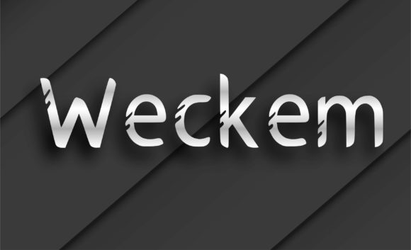 Weckem: A Font That Transforms Design with Natural Expression