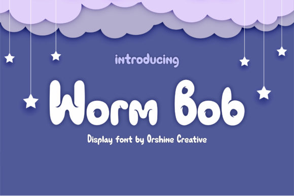 Worm Bob: A Playful Font for Creative Expression